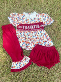Fall Floral “Thankful” EXTRAS|3 Pc Set