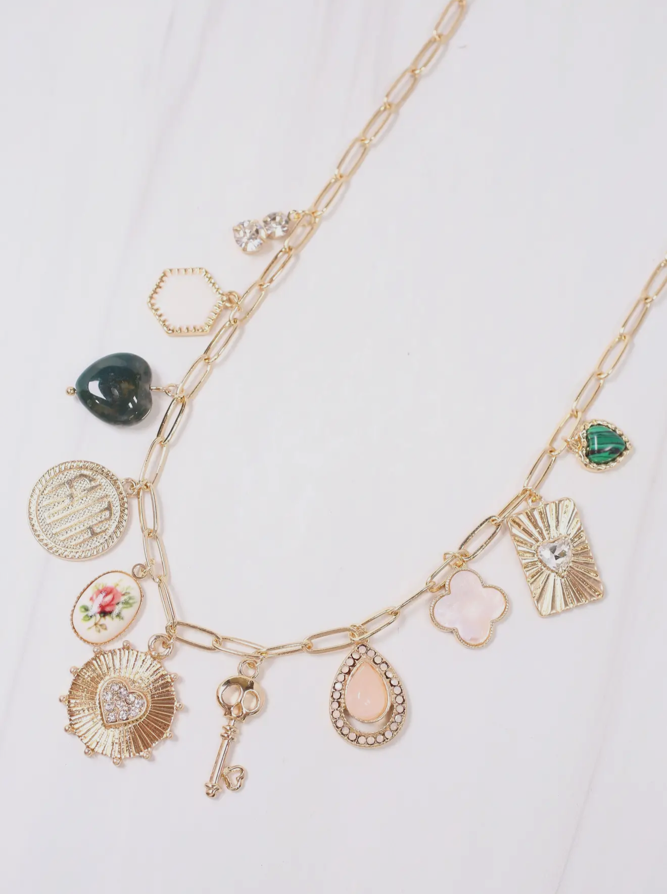 Charm necklaces