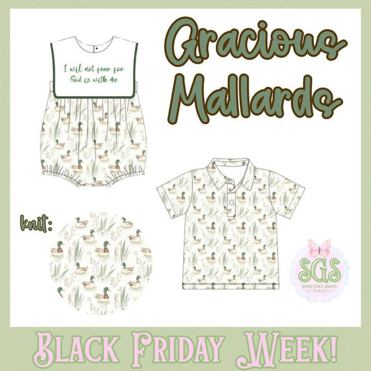 Gracious Mallard Polo|MARCH ETA