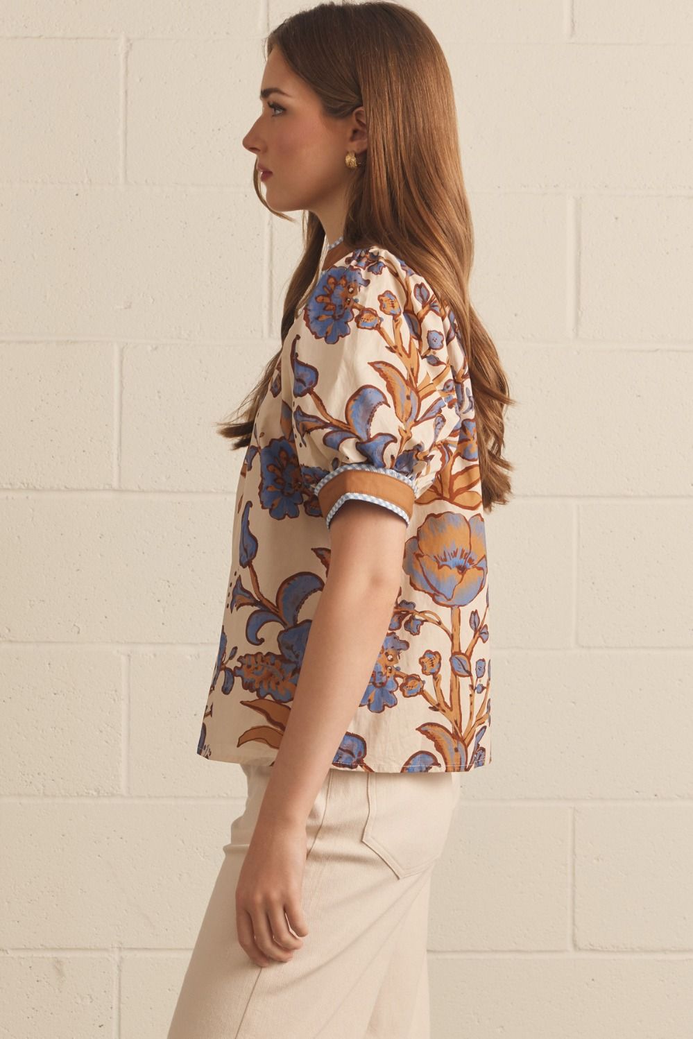 Olivia Floral Print Top