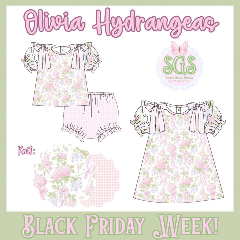 Olivia Hydrangea|MARCH ETA