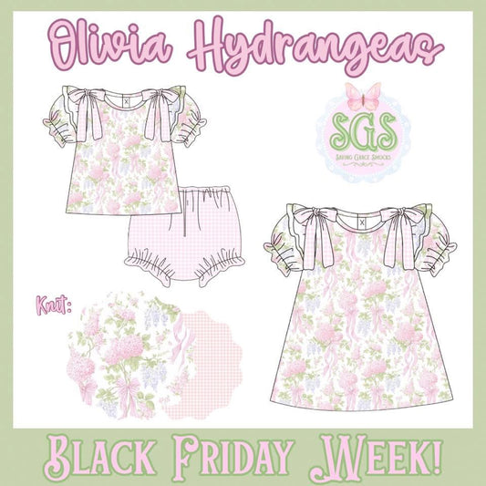 Olivia Hydrangea|MARCH ETA