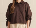Mocha Moment Scallop Top
