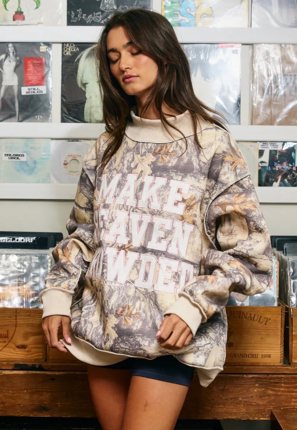 Make Heaven Crowded MockNeck