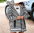 Striped Lulu Mac Rain Jacket