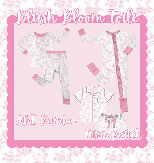 Blush Bloom Toile|JBI Bamboo|March ETA