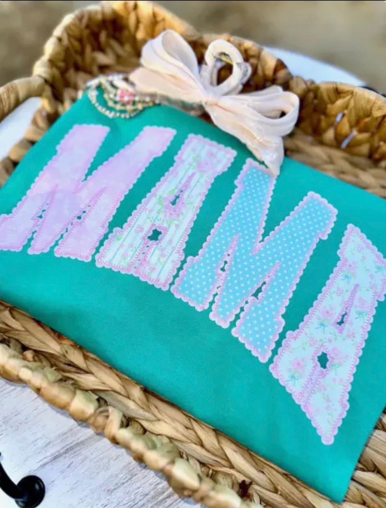 Mama Patchwork Tee
