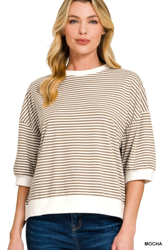 Sweet Escape Stripe Top
