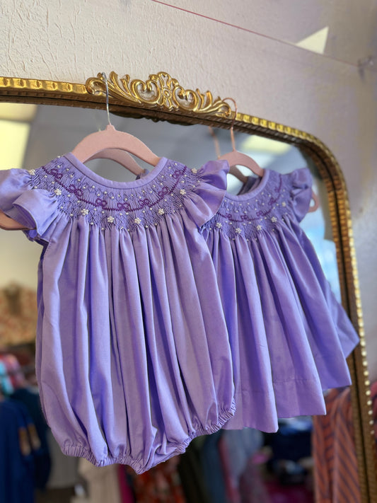 Lavender Pearls & Bows