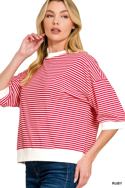 Sweet Escape Stripe Top