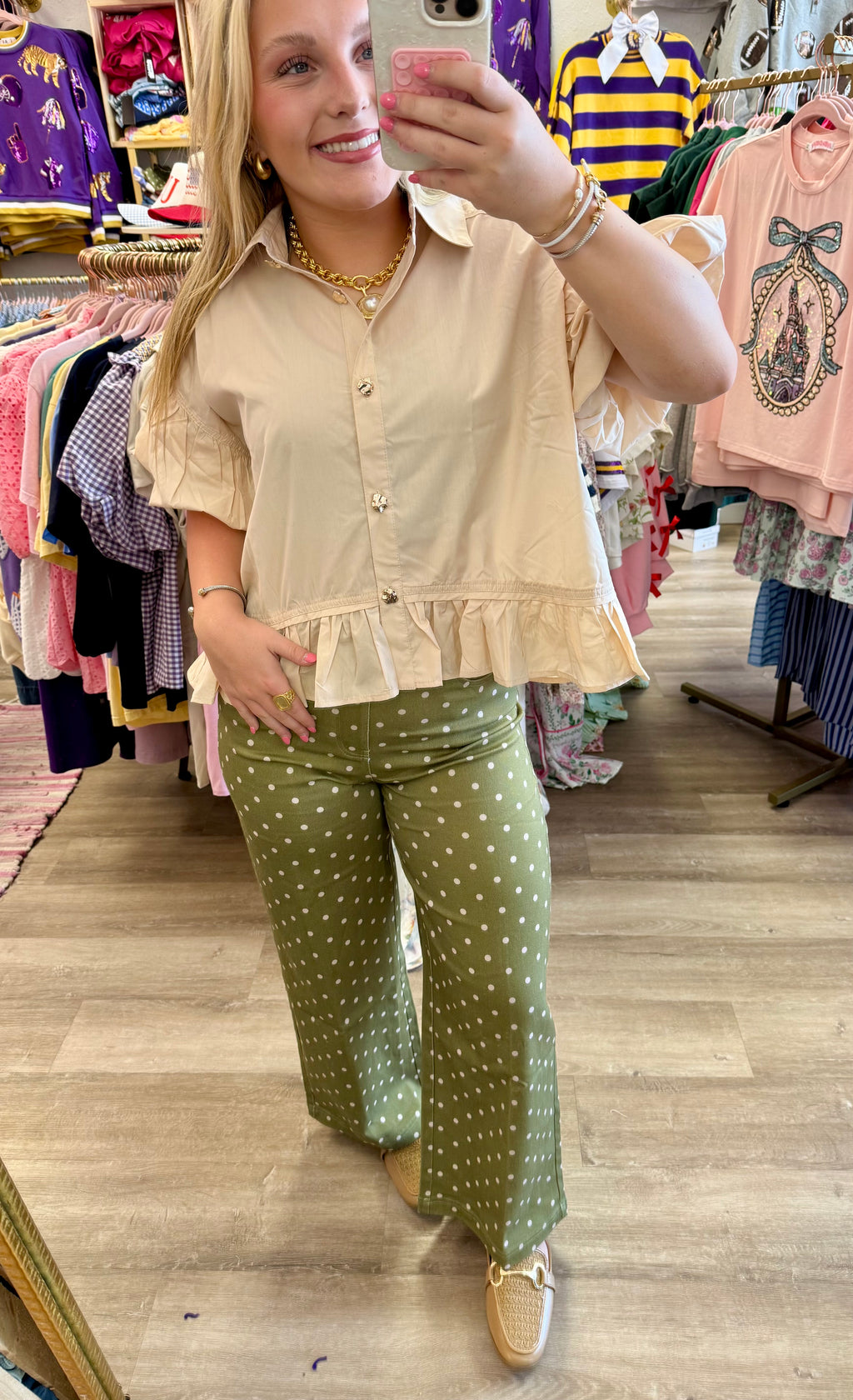 Ruffle Essentials Top