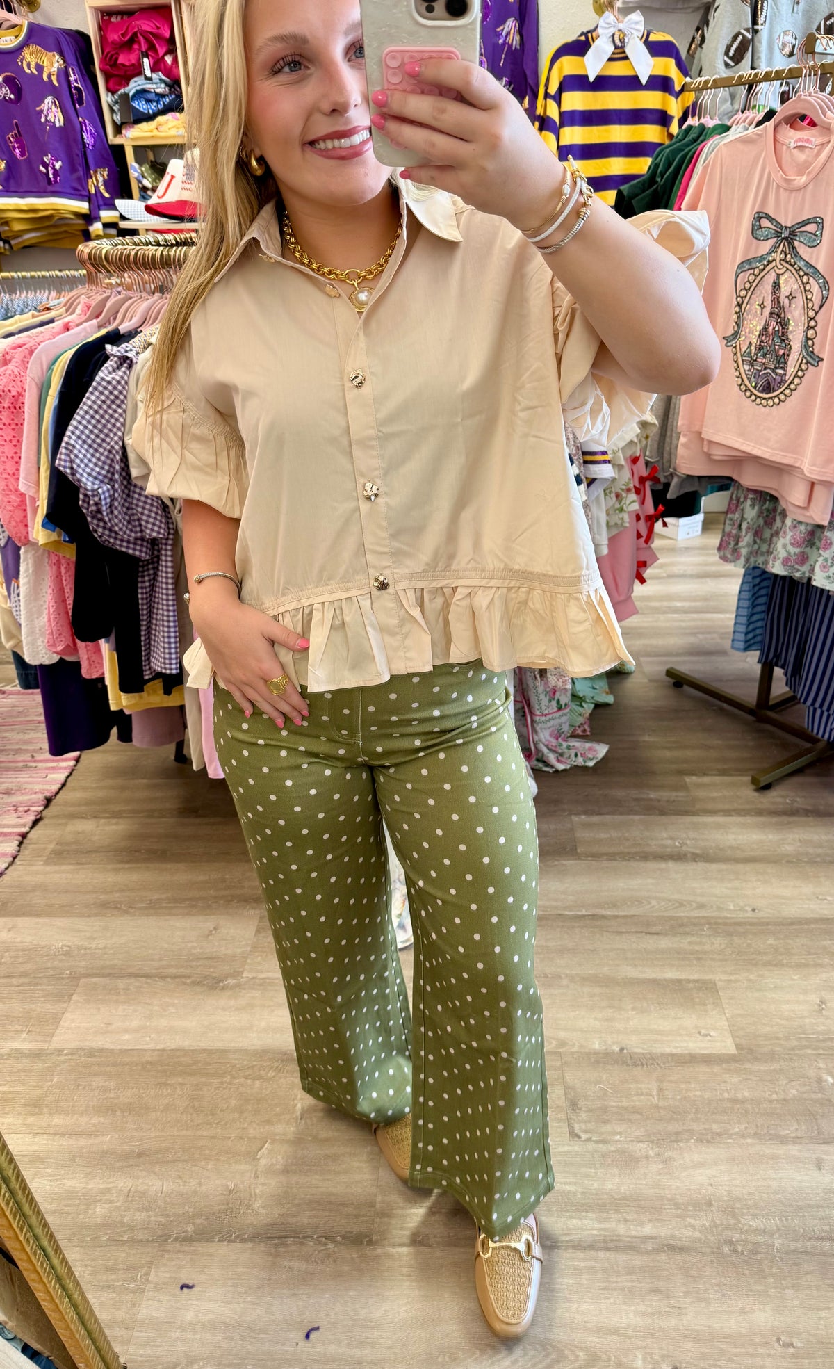 Ruffle Essentials Top
