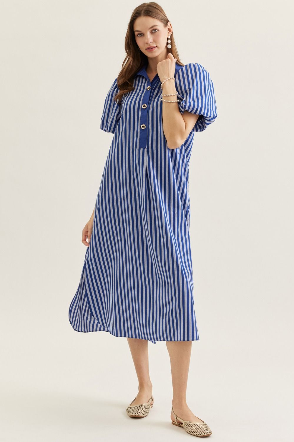 Coastal Charm Striped Dress