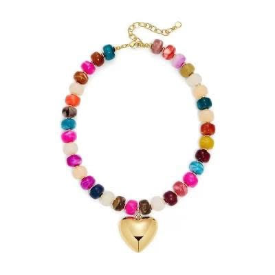 Beaded Heart necklace
