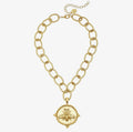 Gold Bee Chain Necklace