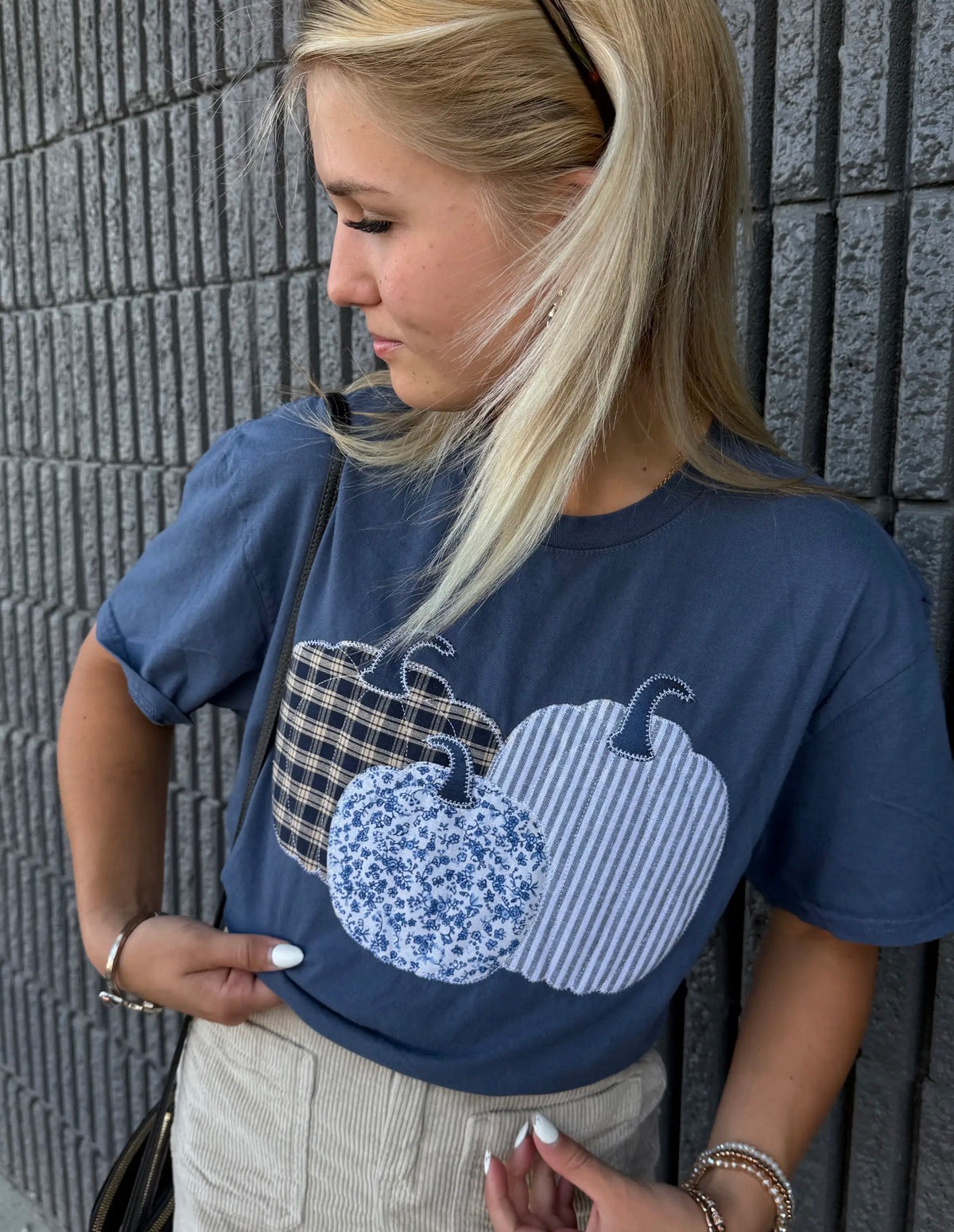 Cottage Core Pumpkin Trio Tee