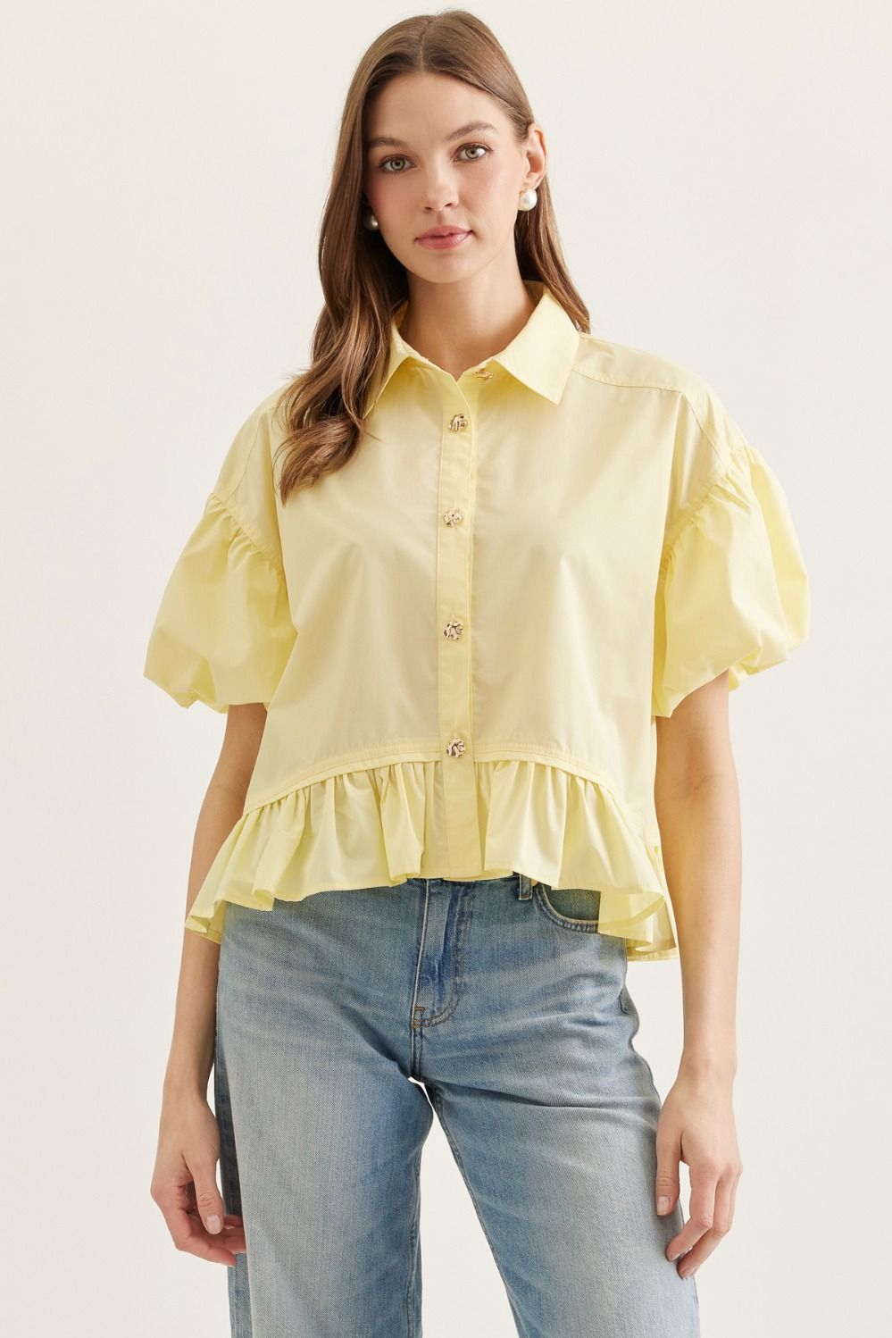 Ruffle Essential Top