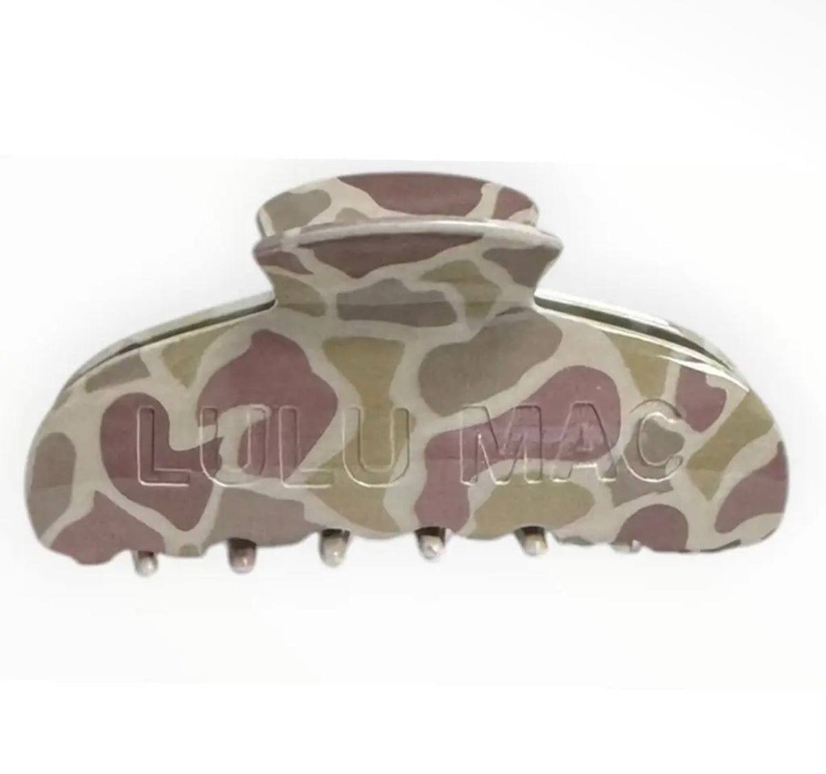 Camo Lulu Mac Hair Clip