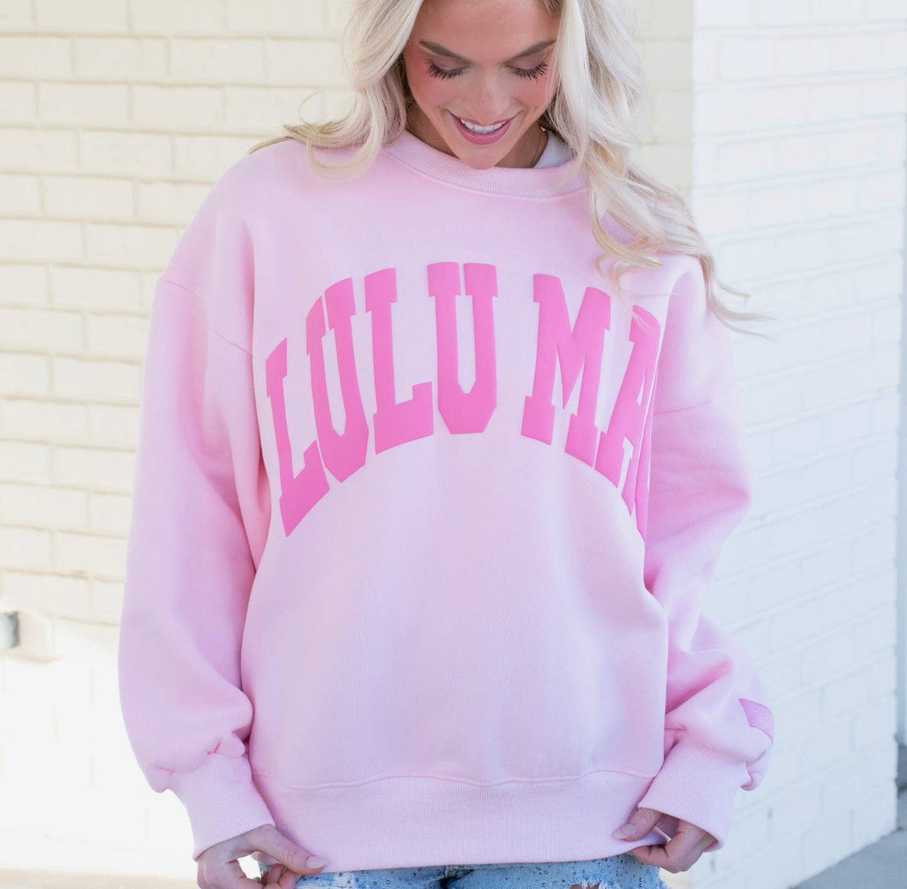 Pink Puff Lulumac Sweatshirt