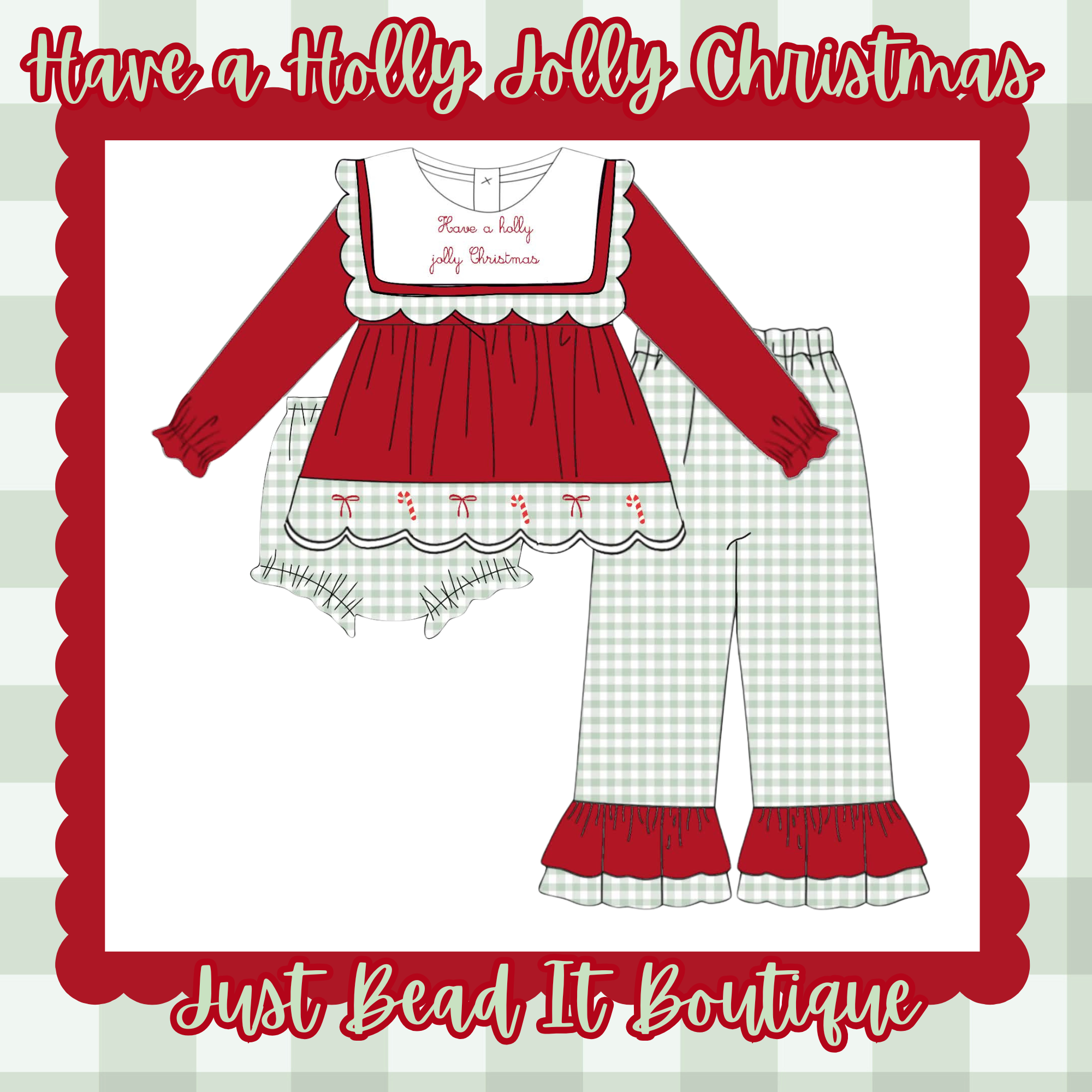 Have a Holly Jolly Christmas |3Pc. Set