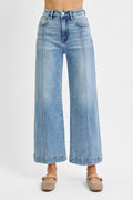 High Rise Crop Wide RISEN Jeans