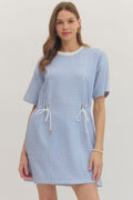 Sweet Like Spring Dress- Blue