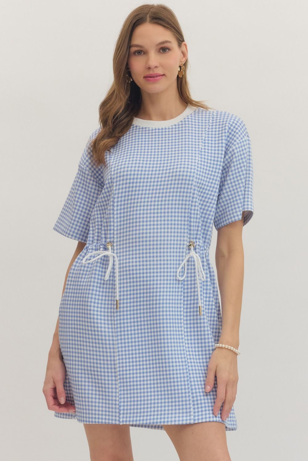 Sweet Like Spring Dress- Blue