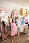 Pink Blooms Dress