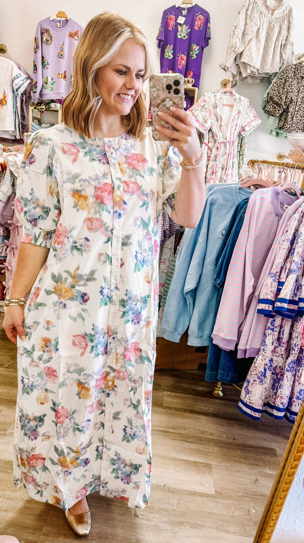 Bloom Babe Midi Dress