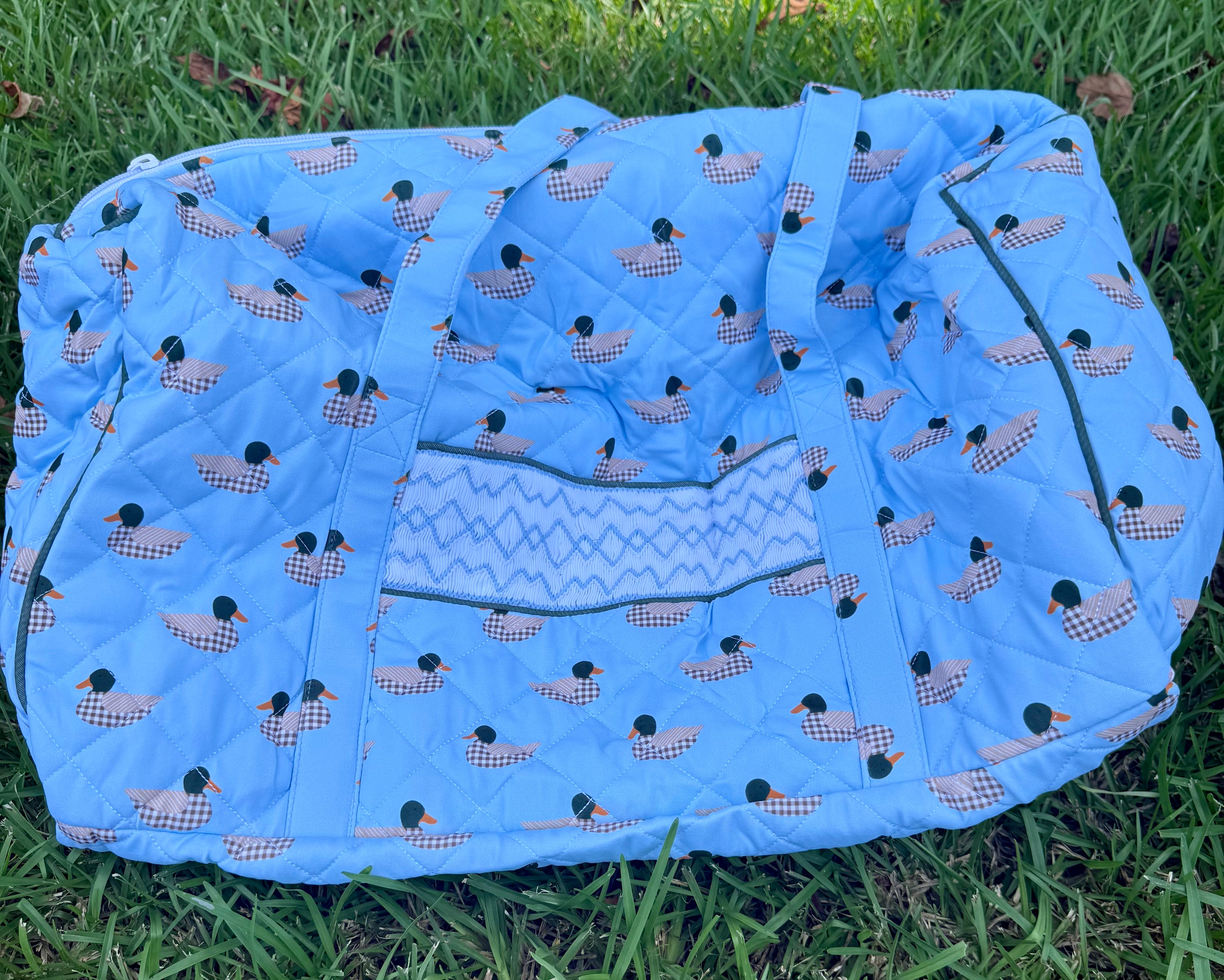Mallards Smocked Duffle