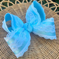 Something Blue Lace Bow