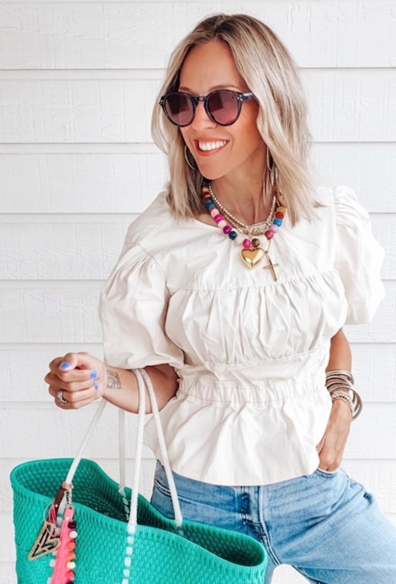 Beaded Heart necklace
