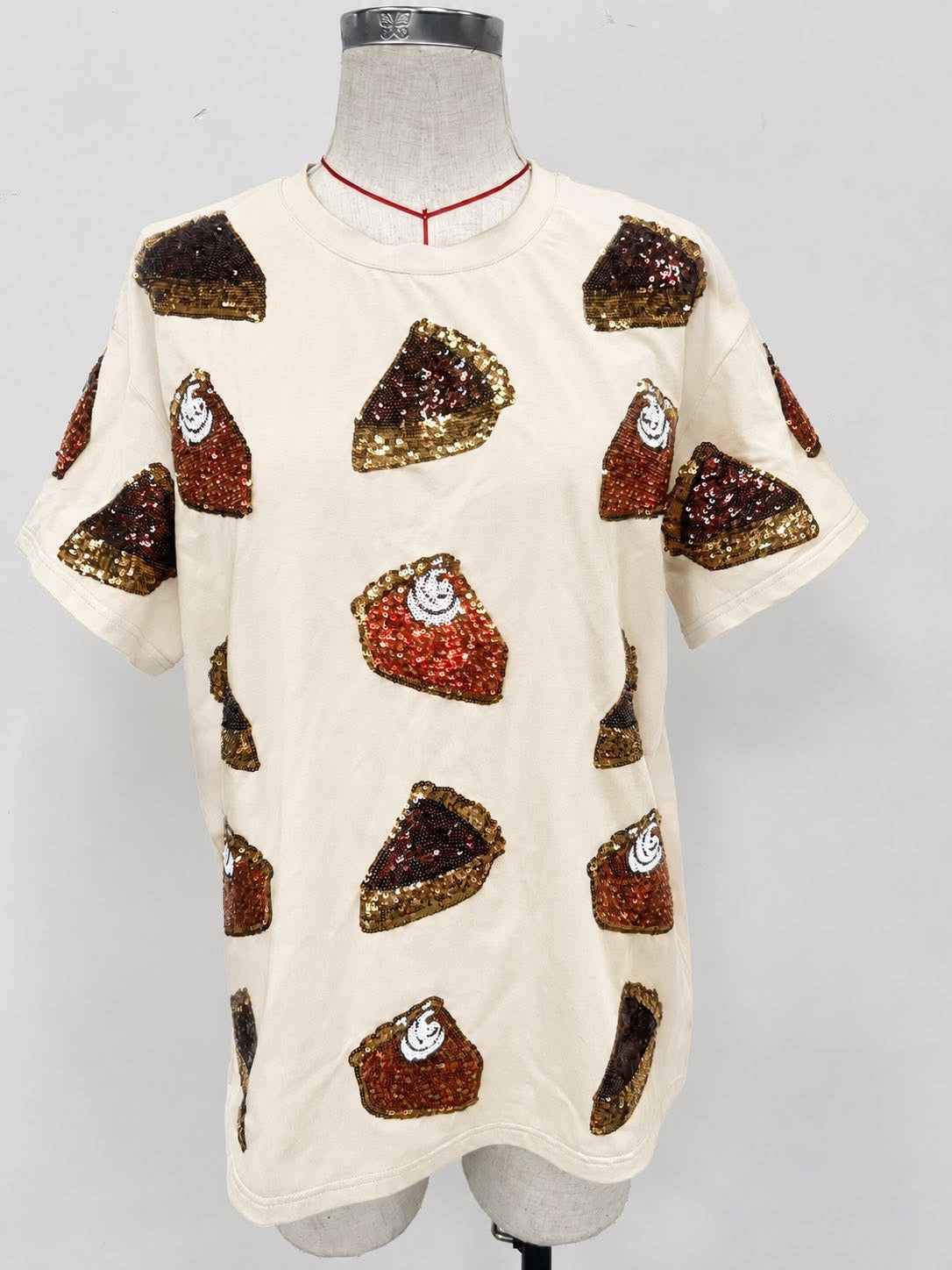 Sweet as Pie Sequin Tee|PREORDER
