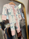 Pink & Blue Bow Bamboo