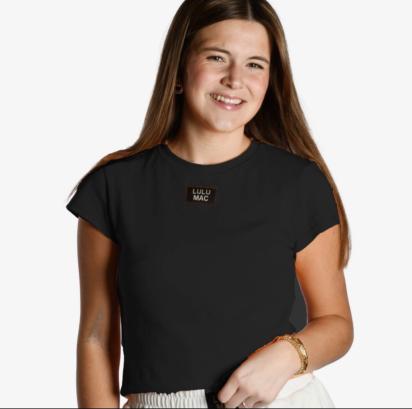 Lulu Mac Baby Doll Top- Black