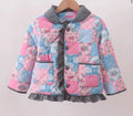 Patchwork Floral Ruffle Jacket