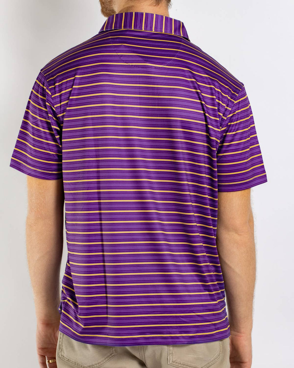 Men's Sideline Stripe Performance Polo