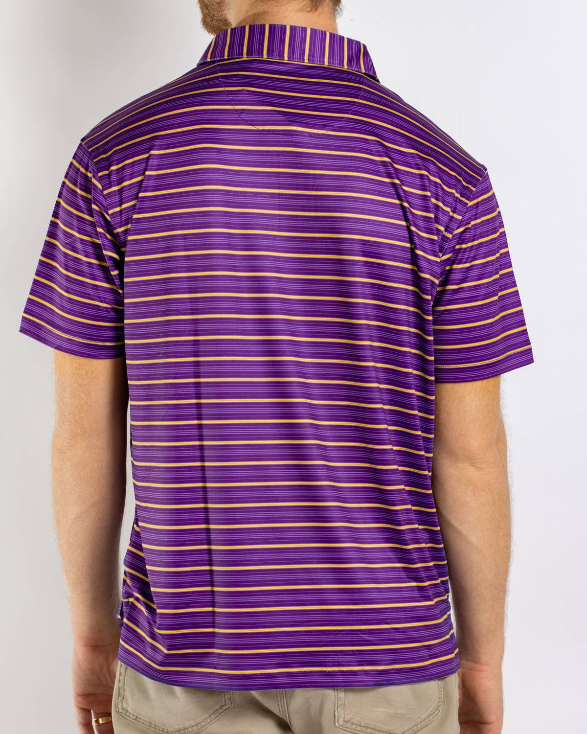 Men's Sideline Stripe Performance Polo
